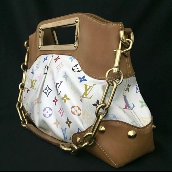 Limited edition!! Louis Vuitton Judy MM Monogram Multicolor - Picture 4 of 17